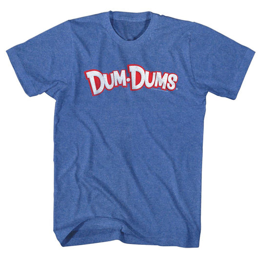 Dum Dums - Logo - Short Sleeve - Heather - Adult - T-Shirt