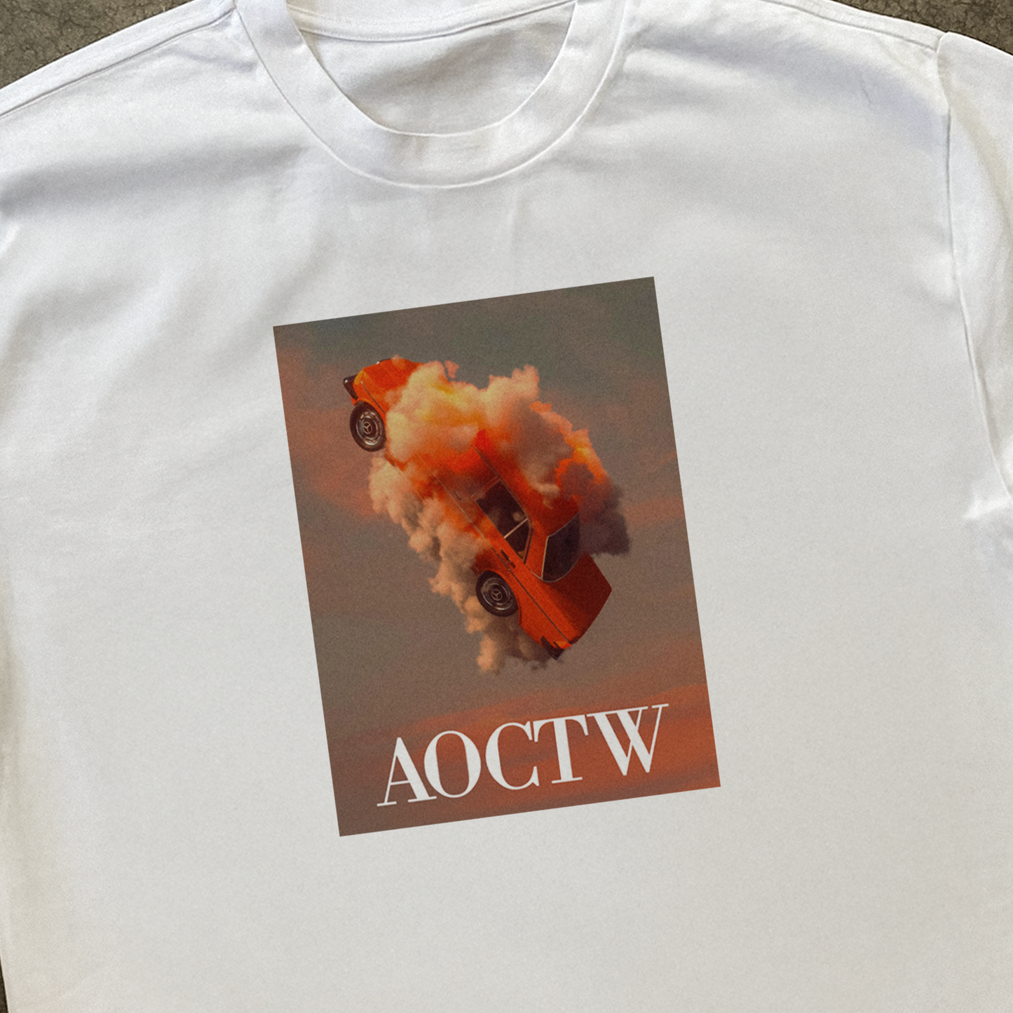 'DYING TO LIVE' HEAVYWEIGHT WHITE T-SHIRT