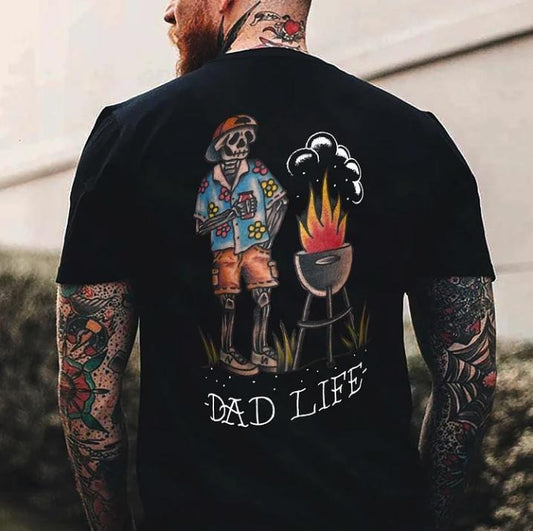 Dad Life Printed Men's T-shirt