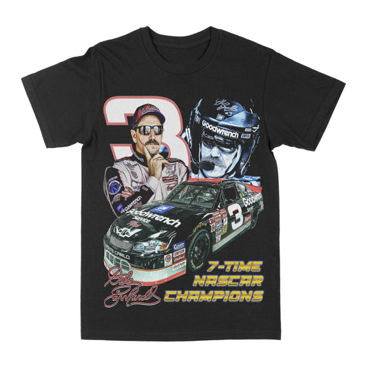 Dale Earnhardt "Champion" Graphic Tee Style001