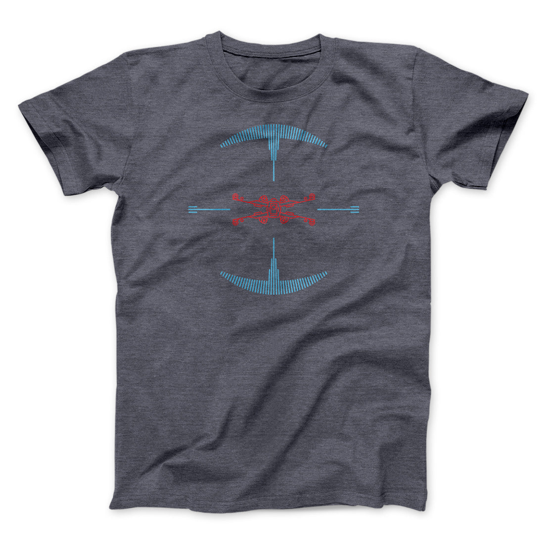 Fighter Target Funny Movie Men/Unisex T-Shirt