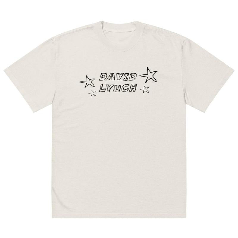 David Lynch T-Shirt | Unisex Vintage Retro Tee | Filmmaker Cinema Film Buff Twin Peaks Aesthetic Movie Starry Shirt Gift