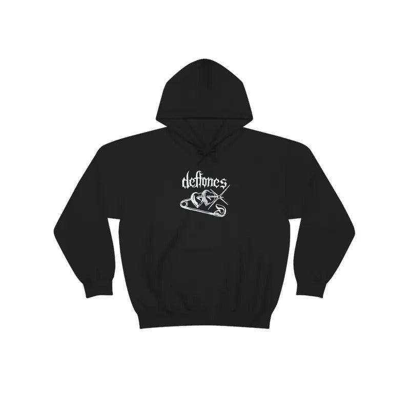 Deft0nes Y2k Hoodie, Band Merch, Music Lover Gift, Rock Metal Band Hoodie, Unisex Long Sleeve Pullover Hoodie Shirt Womenswear Sweaters