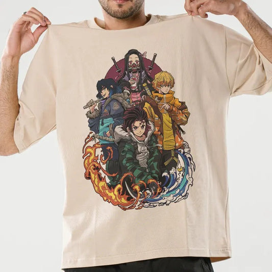 Demon Slayer main character shirt, Demon Slayer t-shirt, Anime sweatshirt hoodie, Anime lover t-shirtstyle{n002}2