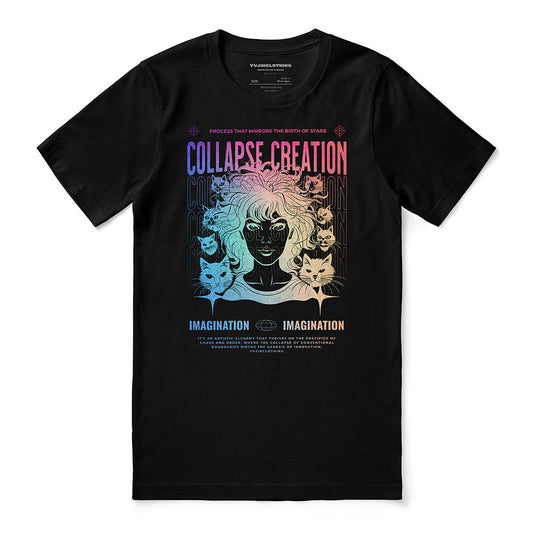 Collapse Creation Cat T-Shirt
