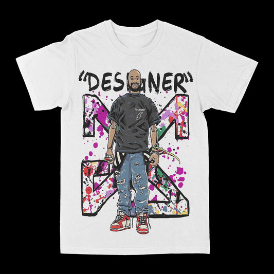 Virgil Abloh "Designer" Graphic Tee Style001