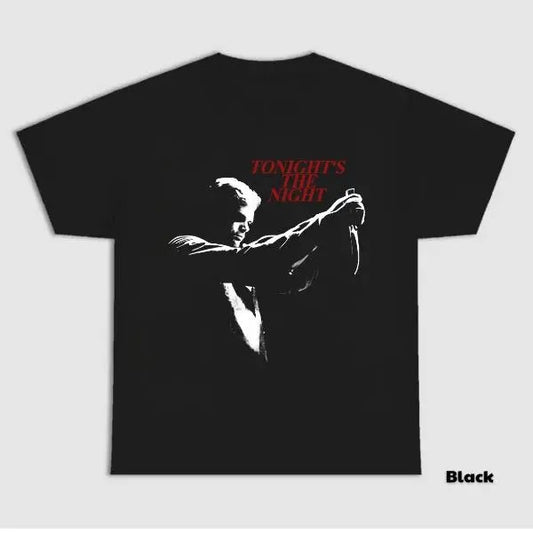 Dexxter Tonight's the Night Shirt, 100% Cotton Menswear, Bold Graphic Tee, For Men, For Woman