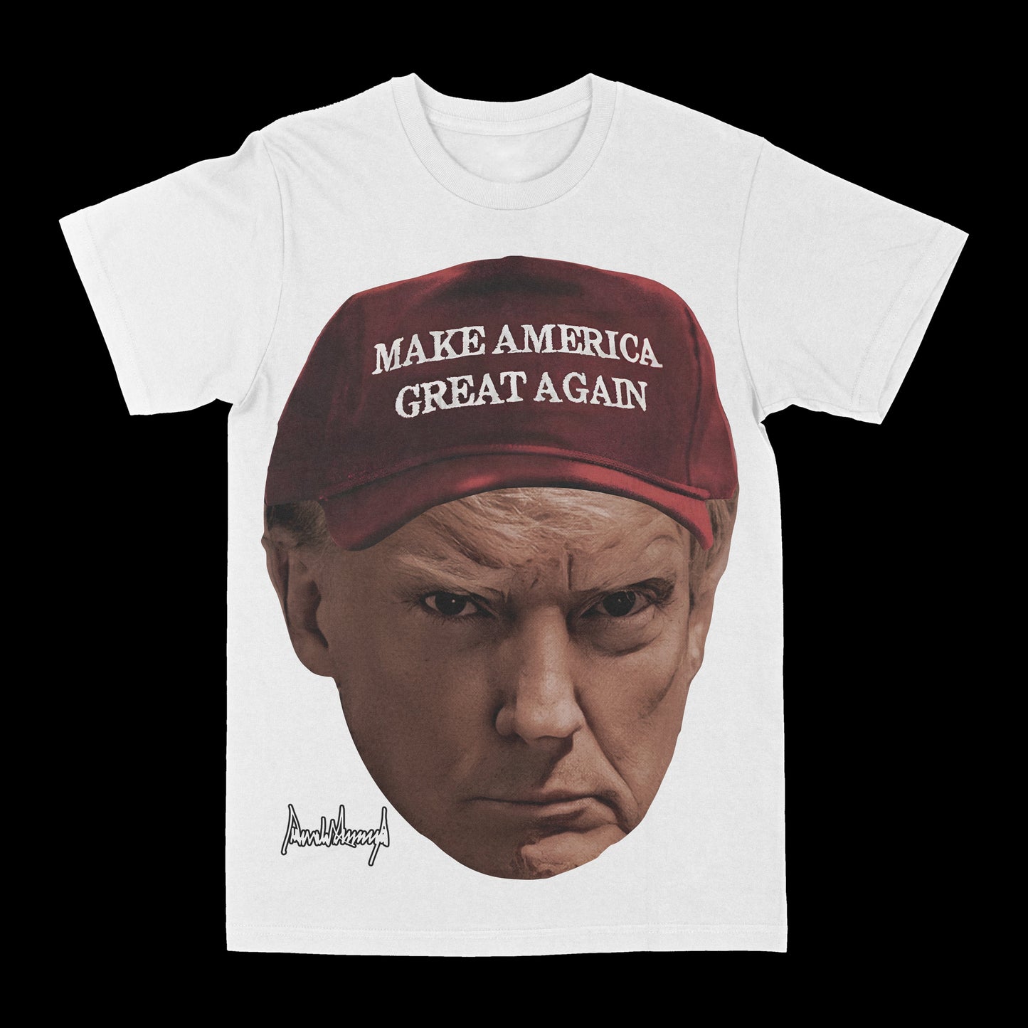 Donald Trump "Big Face" Graphic Tee Style001