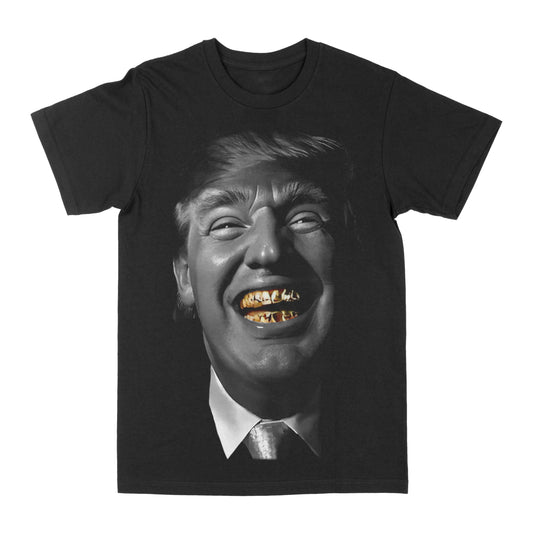 Donald Trump "Gold Grill" Graphic Tee Style001