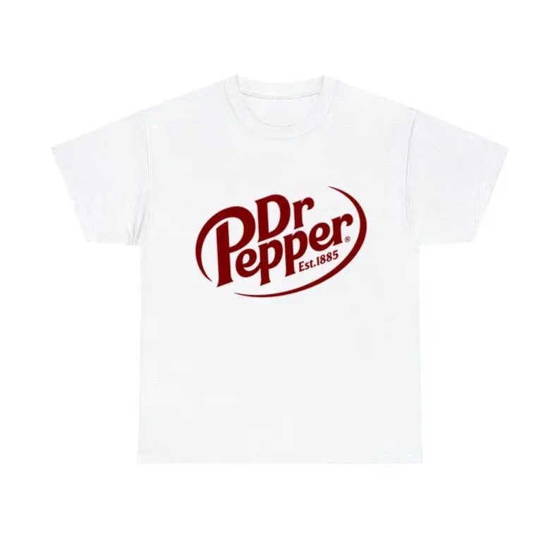 Dr Pepper T-shirt, Retro Soda Dr Pepper Shirt, Casual Classic Cotton Graphic Shirt Gift For Men And Women Fabric Menswear