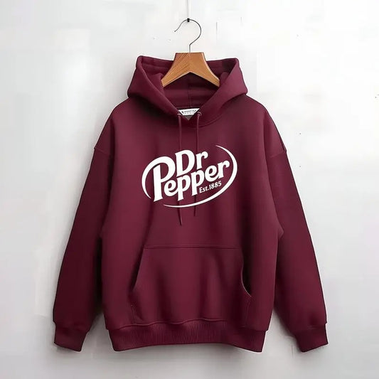 Dr Pepper Unisex Hoodie, Retro Hoodie, Vintage Dr Pepper Hoodie, Full Size, Full Colors,  Xmas Gift, Gift for Men and Women Menswear Tops