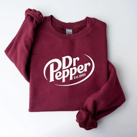 Dr. Pepper Sweatshirt, Dr Pepper Lover Shirt or hoodie, Dr Pepper Gift, Gift for Girlfriend