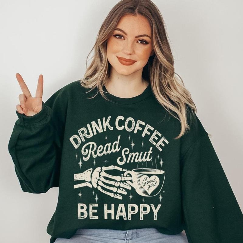 Drink Coffee Read Smut Shirt, Smut Slut Social Club Shirt, Smut Reader Shirt, Booktrovert Shirt, Bookish Shirt, Spicy Books Shirt, Bookworm Shirt