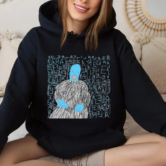 Eaarl With A Light Blue Hue Tee, Streetwear Hoodie, Rap Hiphop Clothing, Unisex Sweater Pullover Tee