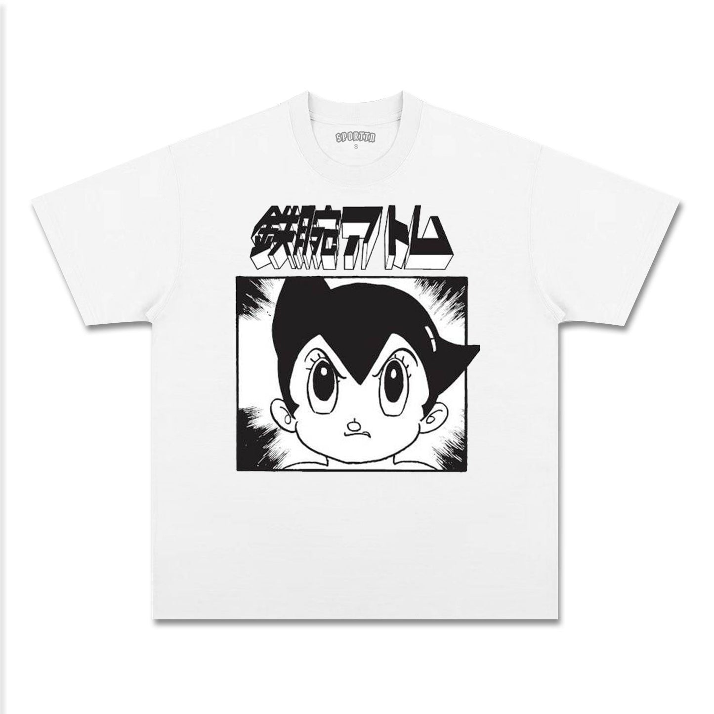 UNISEX ANIME INSPIRED VINTAGE TEEä¸¨ASTRO BOY-[FRONT] Style004