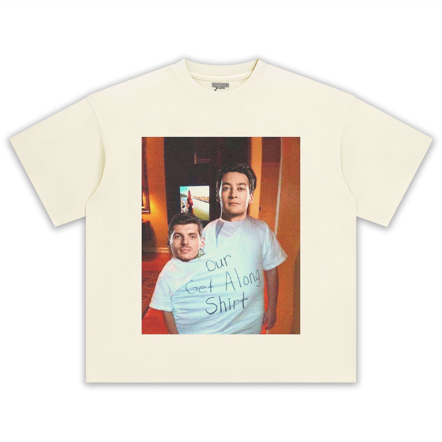 FUNNY GEORGE RUSSELL & MAX VERSTAPPEN TEE