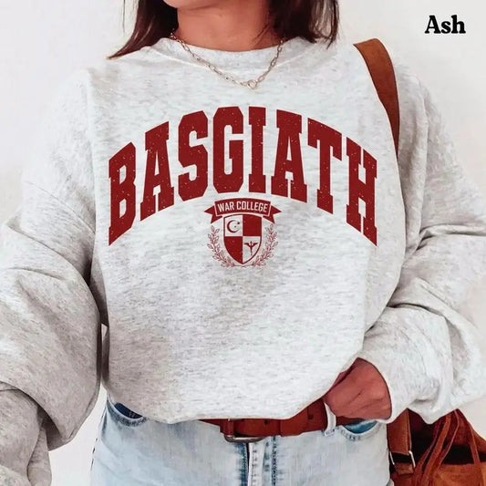 Fourth Wing Sweatshirt, Basgiath War College Shirt, Fourth Wing Sweater, Dragon Rider Shirt, Bookish Sweatshirt, Fantasy Reader Shirt,
