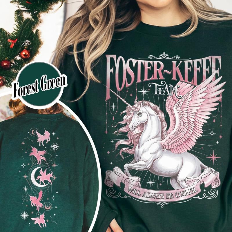 Foxfire Academy Sweatshirt, Team Foster-Keefe Shirt, Kotlc Shirt, Neverseen Shirt, Team Keefe Shirt, KOTLC Merch, Lost Cities Symbols Shirt