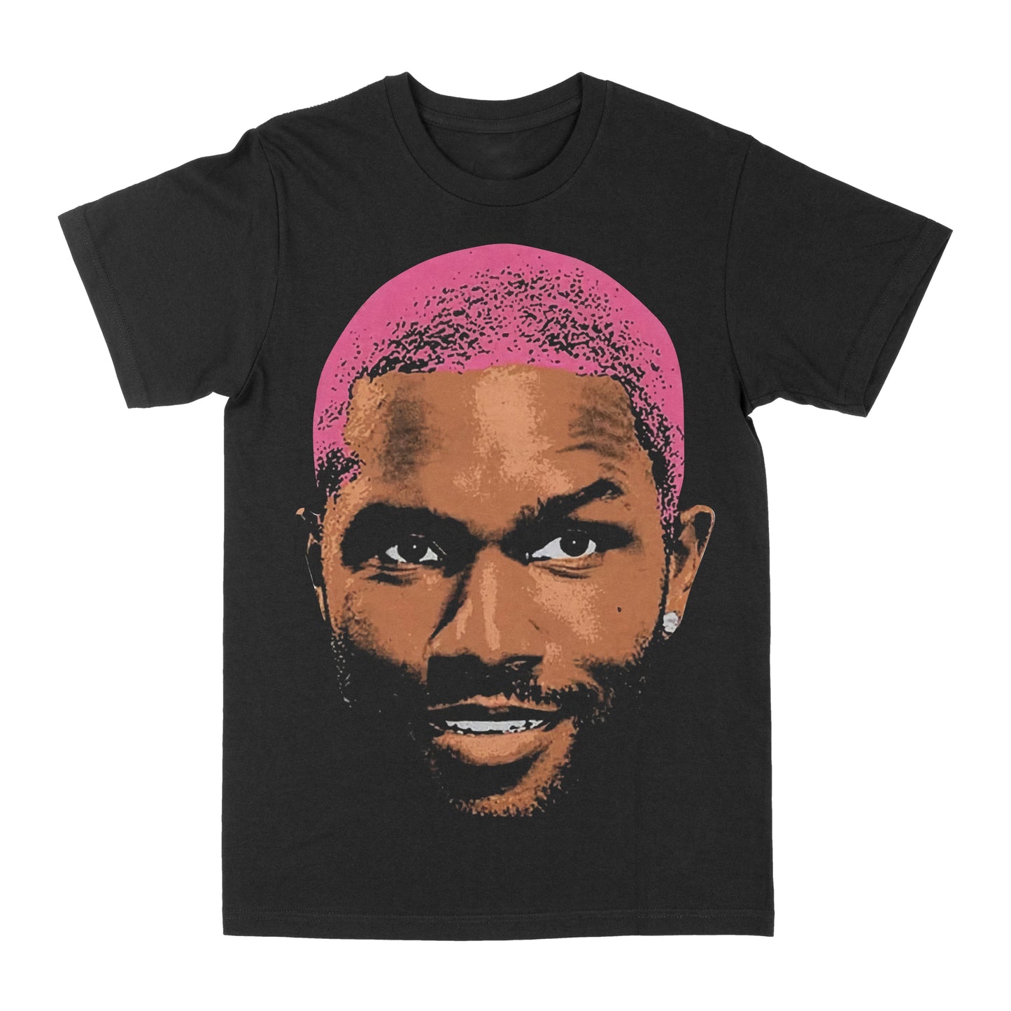 Frank Ocean "Big Face Pink Hair" Graphic Tee Style001