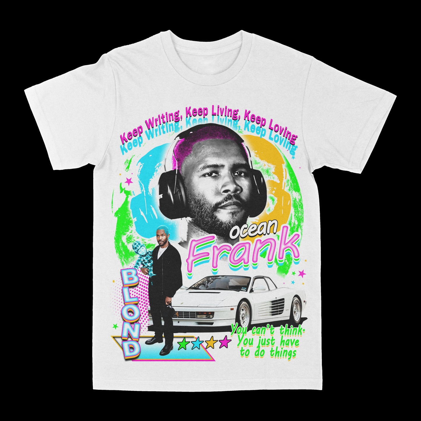 Frank Ocean "Just Do" Graphic Tee Style001