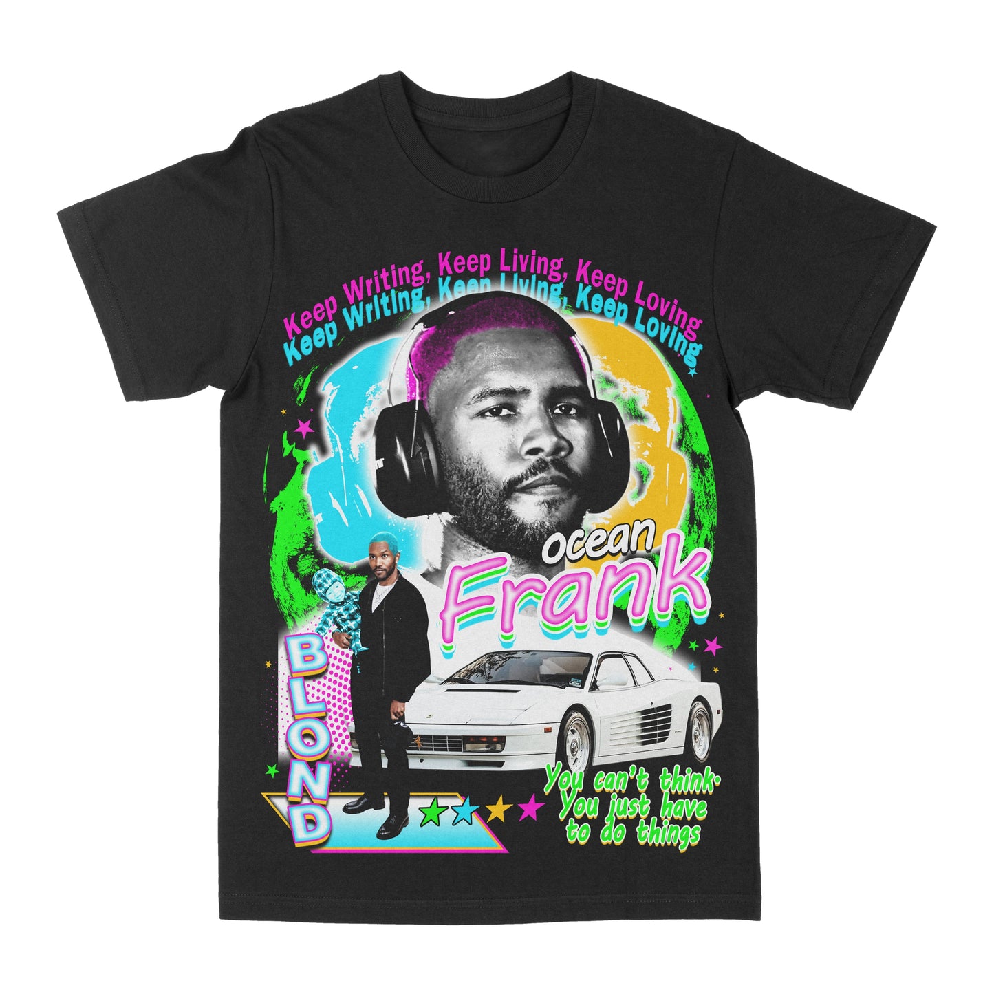 Frank Ocean "Just Do" Graphic Tee Style001