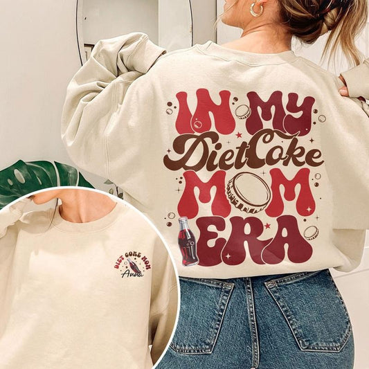 Funny Diet Coke Mom Shirt Design In My Diet Coke Era Instant Diet Coke Mom Sublimation Design Gift For Her Workout Hoodie Cotton Polyester