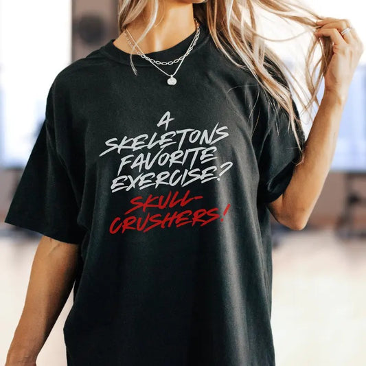 Funny Thick Thighs Oversized Shirt For Gym Muscle Mommy Cardio Squats Deadlift Gift Work Out Fit For The Gym Good Vibes Girl Shirt