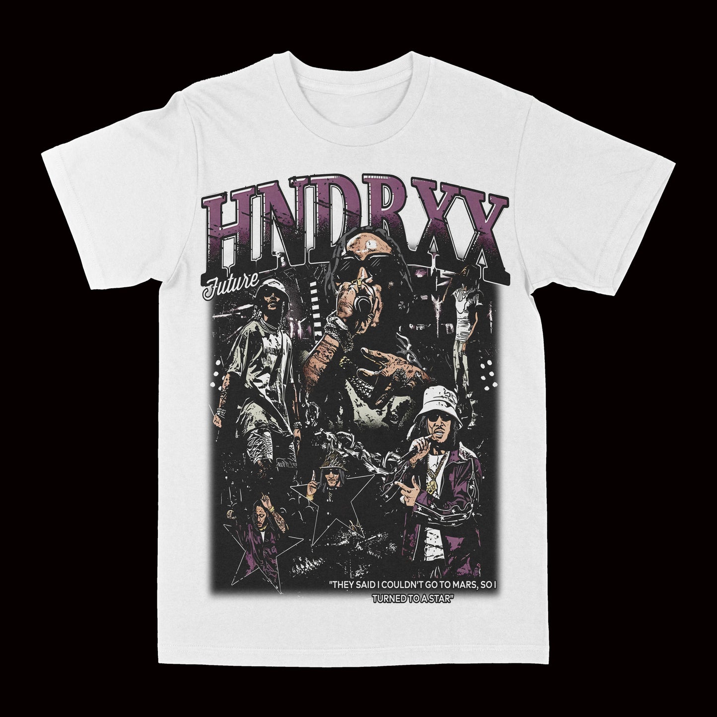 Future "Star" Graphic Tee Style001