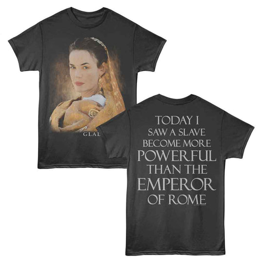 Gladiator - Lucilla - American Classics - 2-Sided Print Smoke Adult Short Sleeve T-Shirt