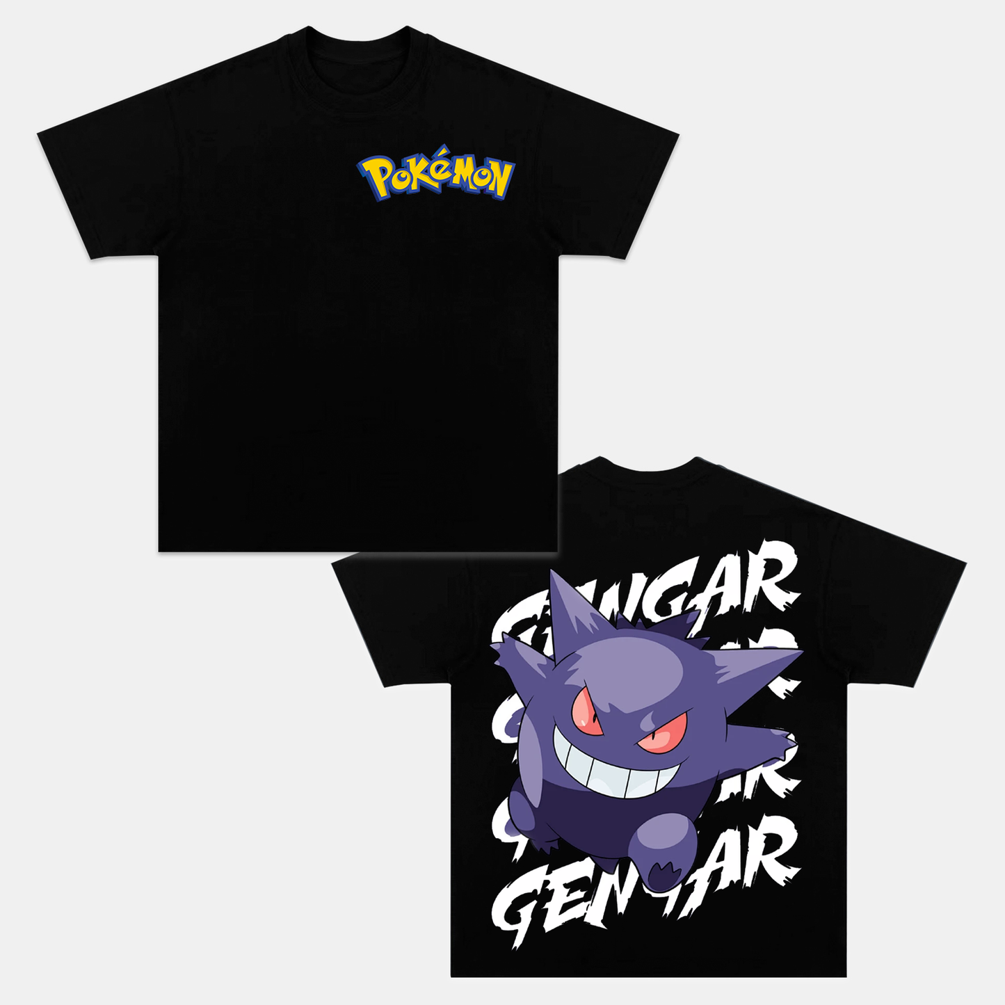 GENGAR UNISEX ANIME INSPIRED VINTAGE T-SHIRTä¸¨POKÃ‰MON-[DS]