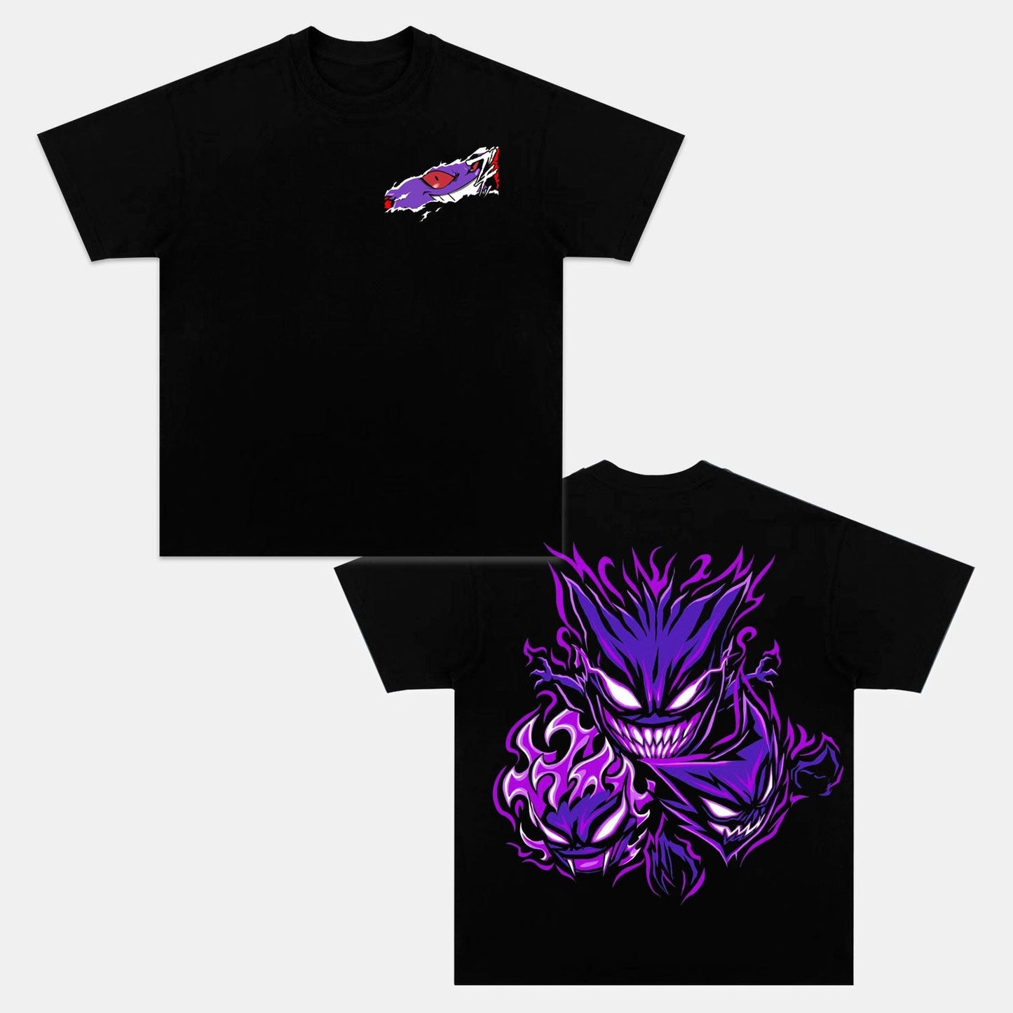 GENGAR UNISEX ANIME INSPIRED VINTAGE T-SHIRTä¸¨POKÃ‰MON-[DS] Style004