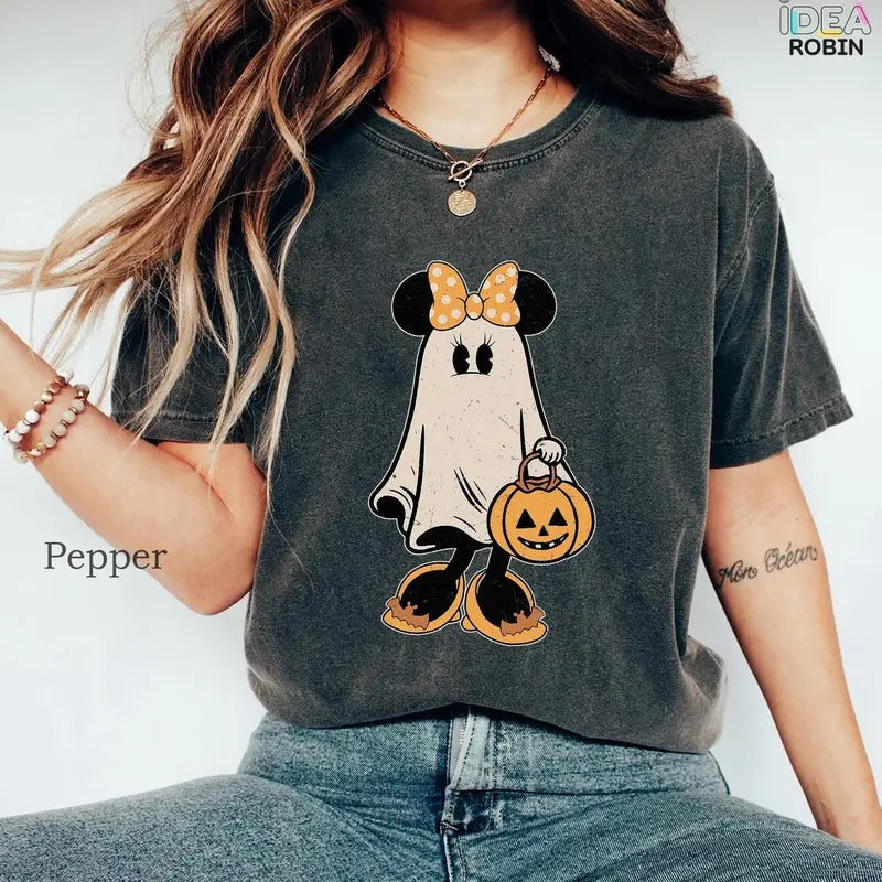 Ghost Shirt, Halloween Shirt, Trick or Treat Shirt, Halloween Shirt, Pumpkin Shirt