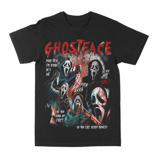 Ghostface Graphic Tee Style001