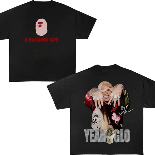 Glorilla Iconic Bootleg Tee - 90s Vintage Rap Graphic Shirt.