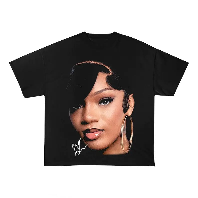 Glorilla Vintage Style 90's Bootleg T-Shirt - Retro Hip-Hop Gorilla Graphic Tee.