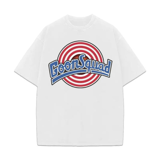 Goon Squad Space Jam Jordan Tune Squad Inspired Funny Graphic Design T-Shirt Crewneck Cotton