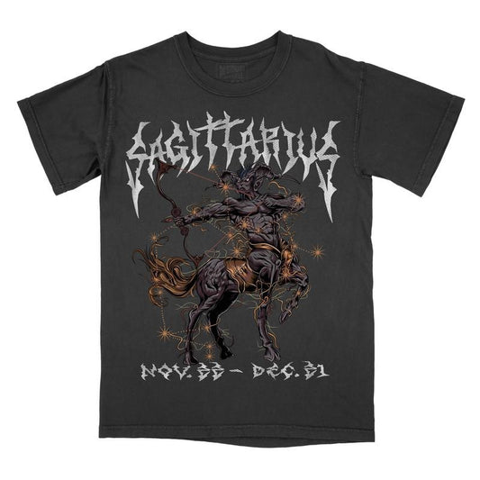 Graphic Tee Sagittarius Zodiac Sign Comfort Colors, Horoscope Shirt, Astrology T-Shirt