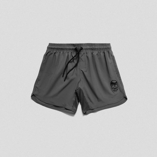 Gray Summer Training Shorts for Men - Lightweight and Flexible