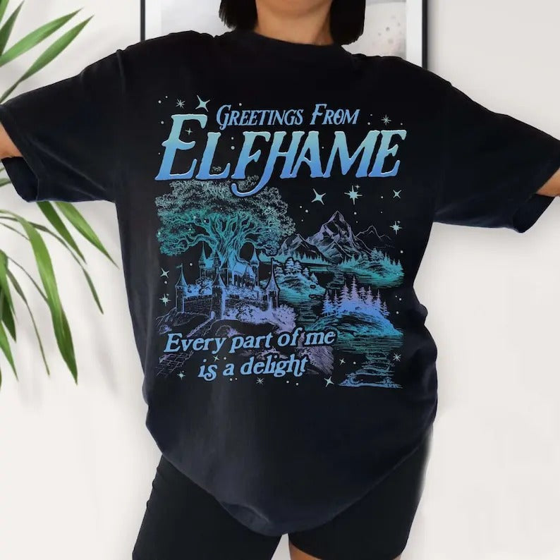 Greeting from Elfhame T-Shirt, The Cruel Prince Merch, Jude Duarte, Cruel Prince Shirt, Folk of Air Series, Holly Black, Bookish Shirt