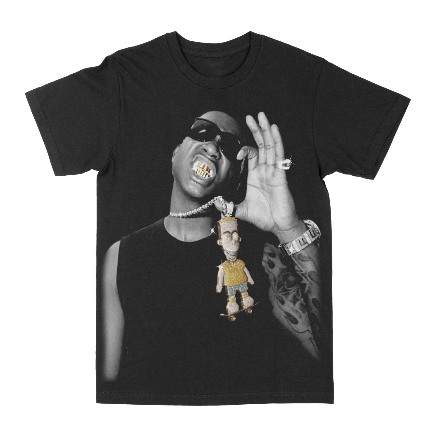 Gucci Mane "Gold Grill" Graphic Tee Style001