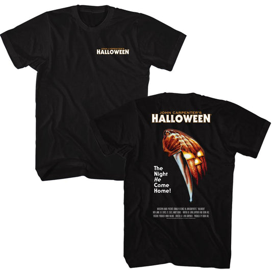 Halloween - Poster Chest Hit - Short Sleeve - Adult - T-Shirt