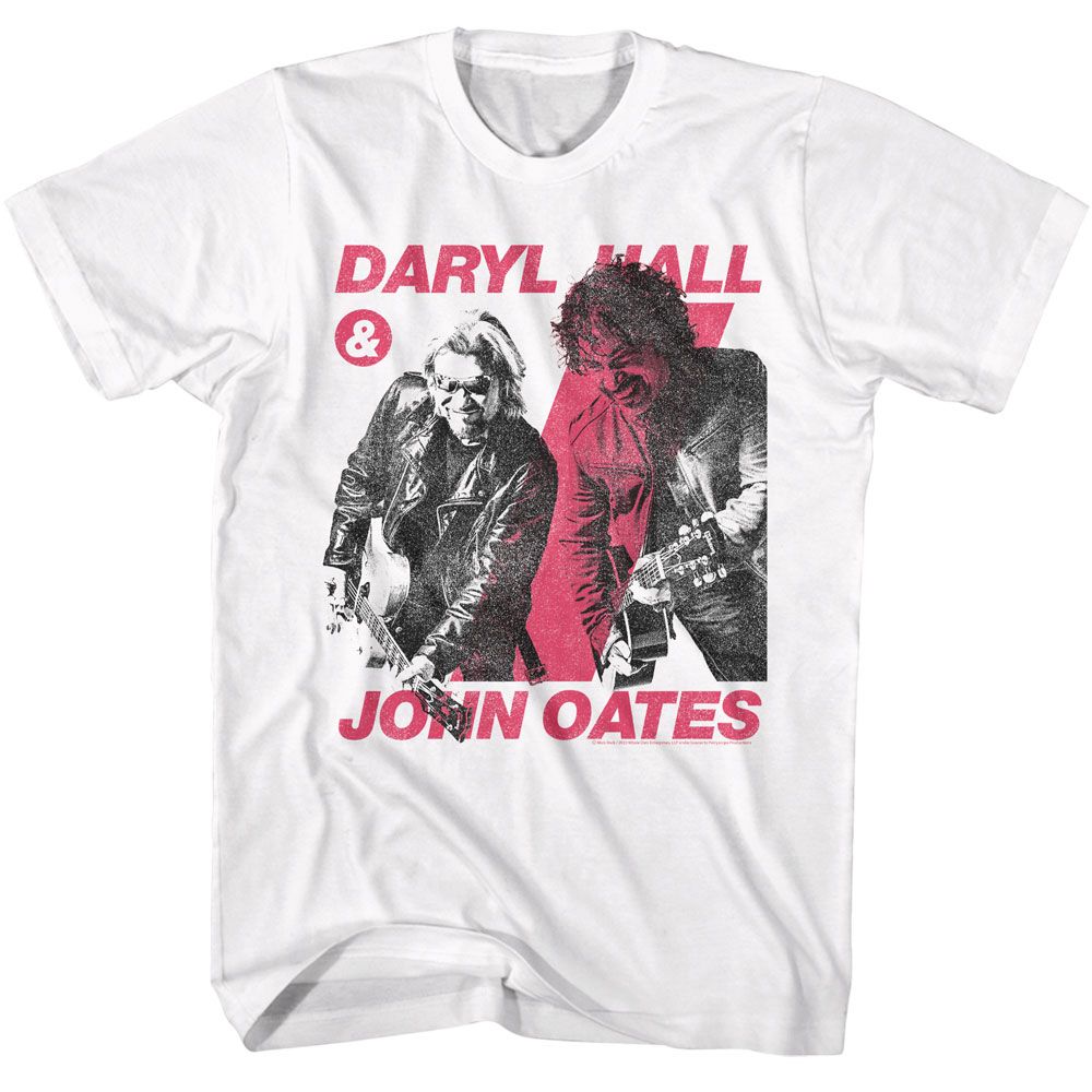 Hall And Oates - Rockin Out - American Classics - Solid White Adult Short Sleeve T-Shirt