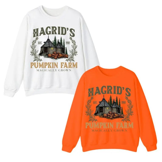 Hagrids Pumpkin Patch Sweatshirt - Tshirt Full Color For men For women, Halloween shirt