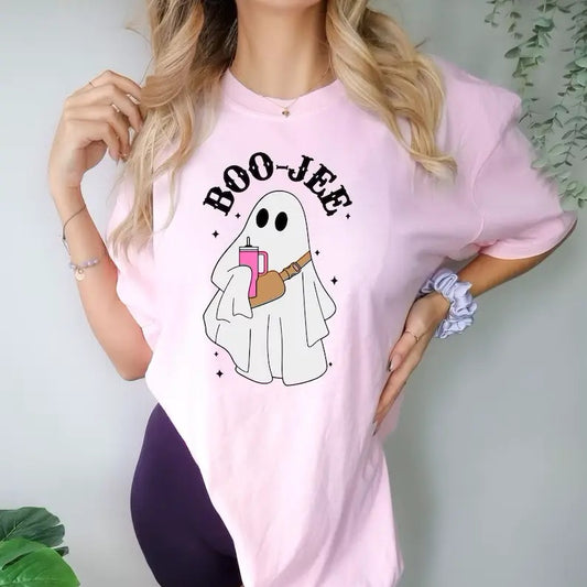 Halloween Ghost Sweatshirt, Boo Jee Shirt, Boo Shirt, Spooky Ghost Hoodie, Spooky Season Ghost Sweater, Spooky Vibes Shirt, Halloween Gifts, Funny Boo-jee Shirt