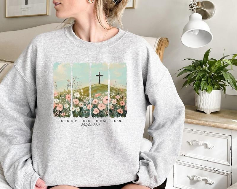 He is not here, he has risen shirt, easter shirt, Christian Shirt, Jesus Easter Shirt, jesus christ easter, bunny shirt, , faith shirt