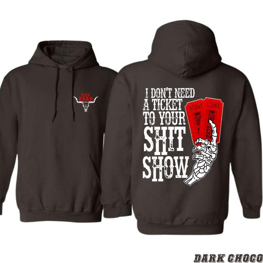 High Road Hoodie, Edgy Streetwear, Unique Graphic Apparel - This High Road hoodie features a bold and humorous design with premium material, perfect for those who love making a statement with their streetwear fashion. Menswear Sweaters