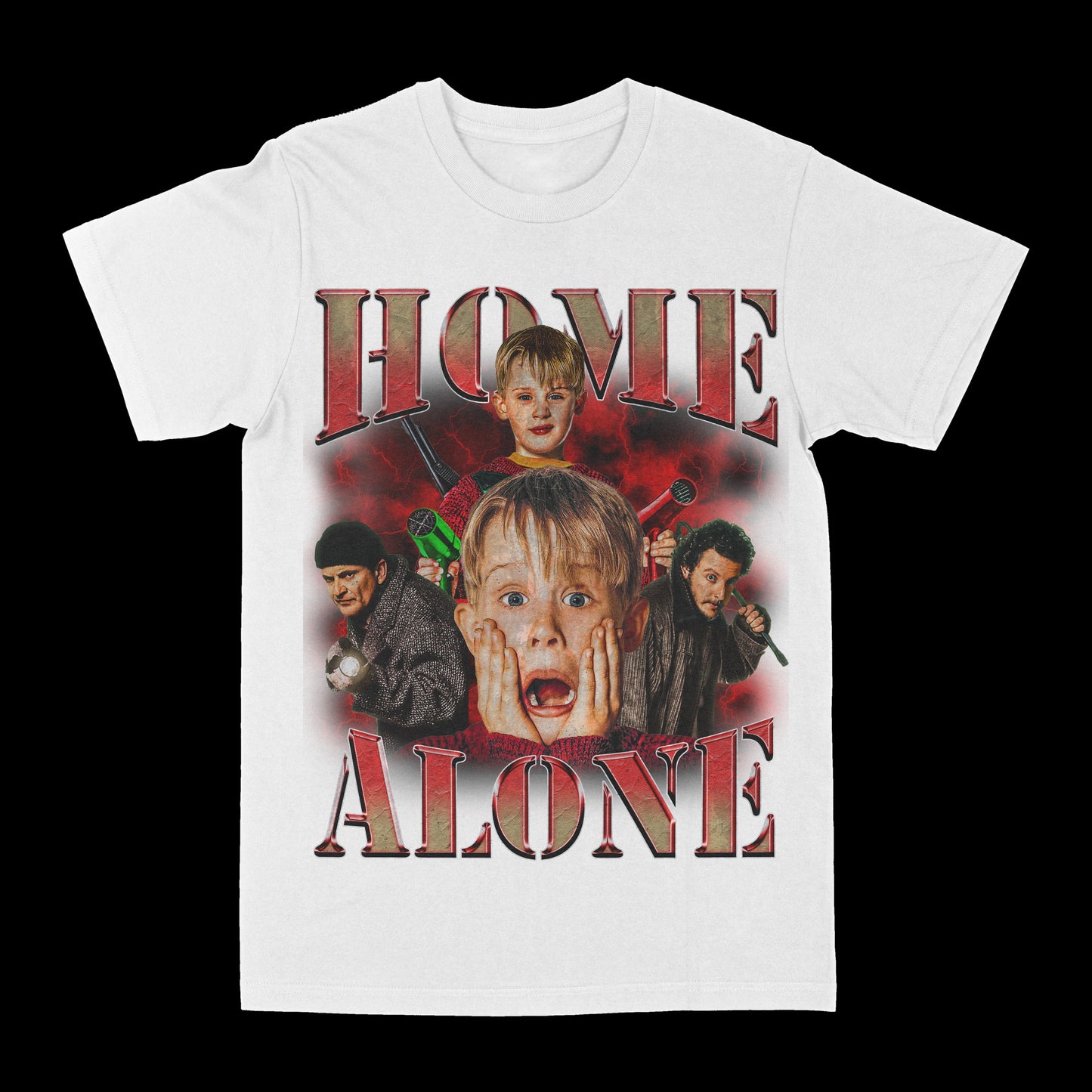 Home Alone Graphic Tee Style001