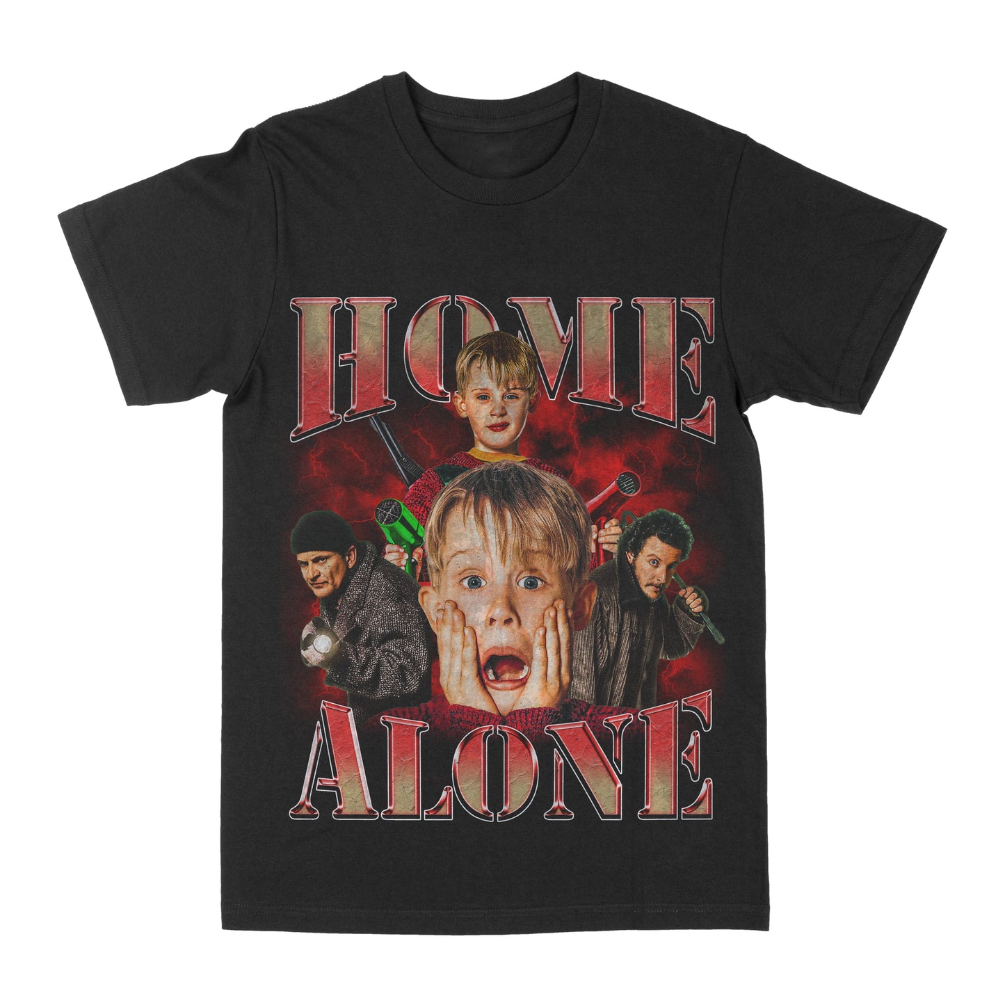 Home Alone Graphic Tee Style001