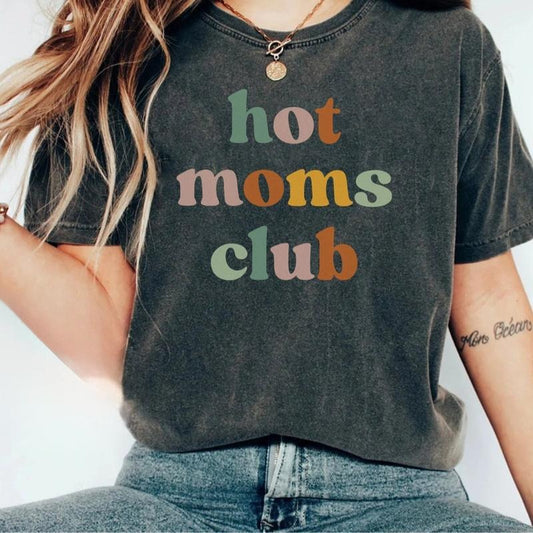 Hot Moms Club Shirt, Hot Mom Era Shirt, Mom Life Shirt, Mom To Be Shirt, Funny Pregnancy Shirt, Pregnant Mom Shirt, Funny Shirt for Mom