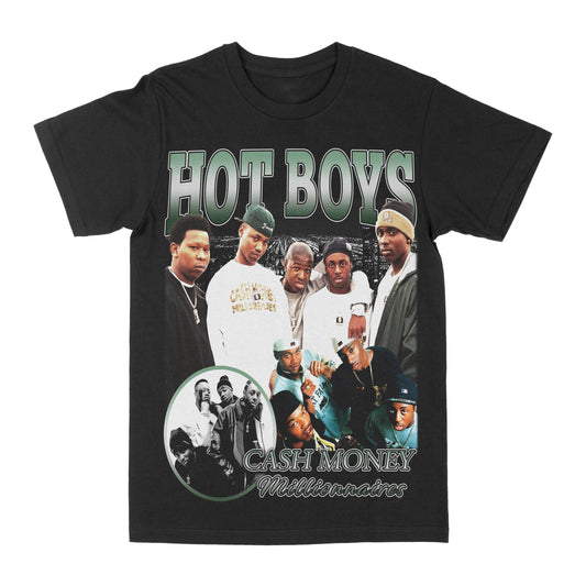 Hot Boys "Green" Graphic Tee Style001